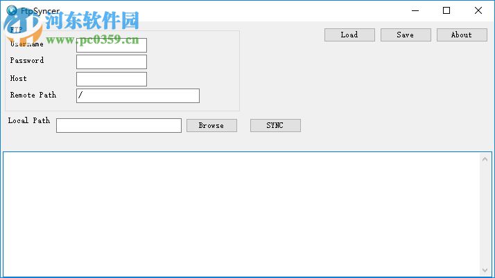 ftpsyncer(ftp文件同步軟件) 1.2.0 綠色版