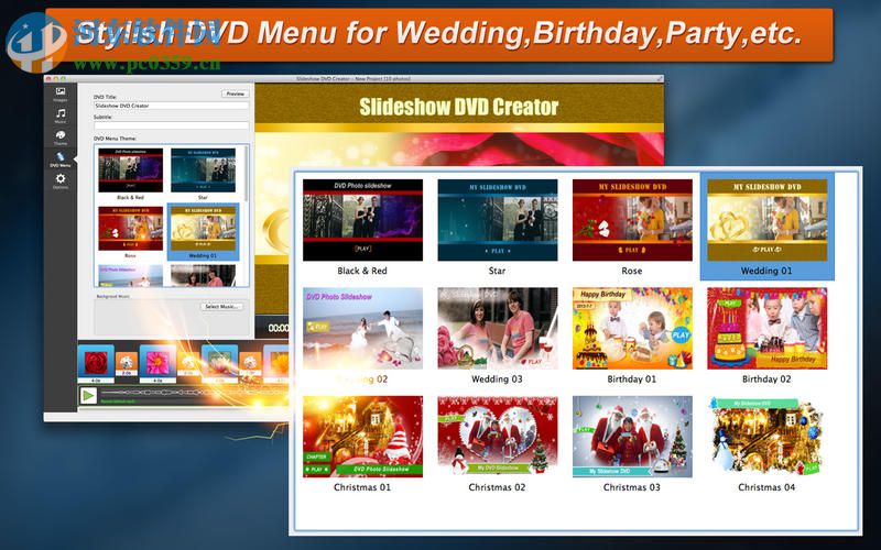 Slideshow DVD Creator for Mac 4.0