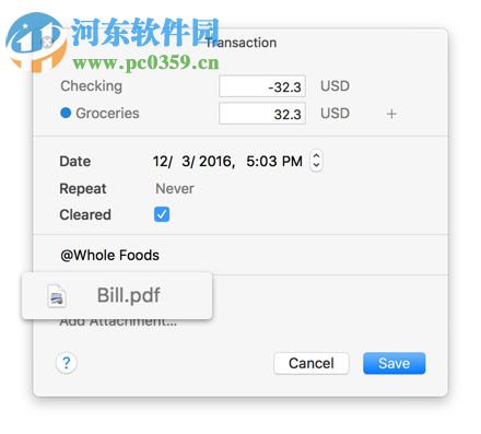 Finances for Mac 0.1.0