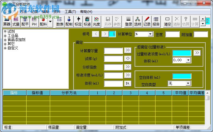 化工分析軟件下載 1.03 免費(fèi)版