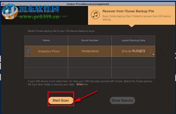 Cisdem iPhoneRecovery for Mac 3.1.0