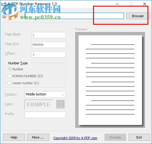 PDF添加頁碼工具(A-PDF Number) 1.3 官方版分享