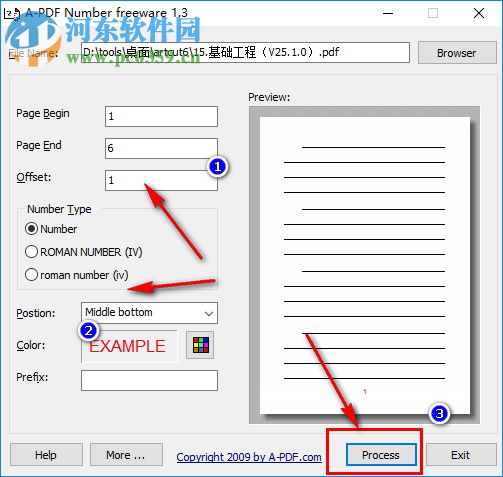 PDF添加頁碼工具(A-PDF Number) 1.3 官方版分享