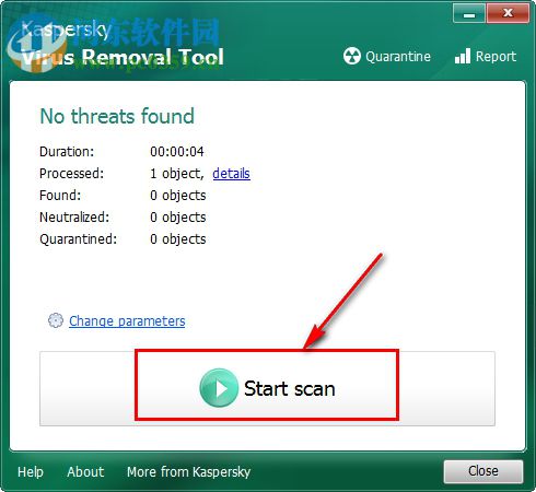 Kaspersky Virus Removal Tool 15.0.22.0 免費(fèi)版