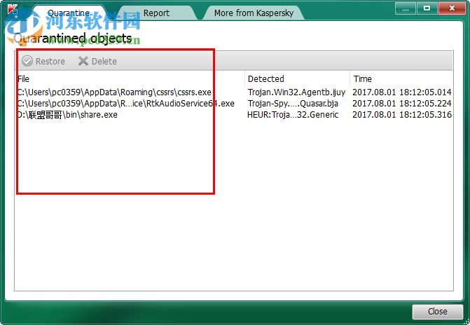 Kaspersky Virus Removal Tool 15.0.22.0 免費(fèi)版