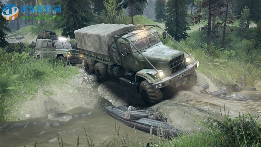 旋轉(zhuǎn)輪胎(Spintires) 中文版