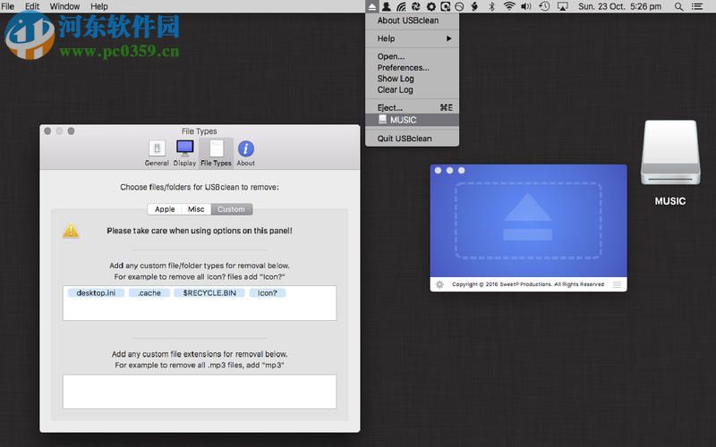 USBclean for mac 2.0.5