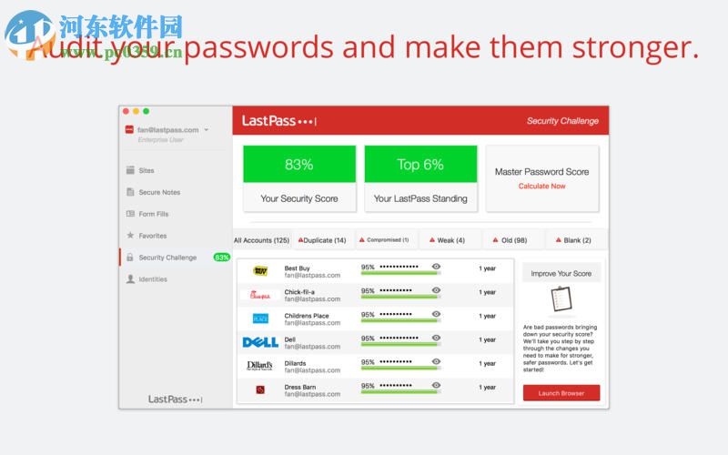 LastPass for mac（密碼管理軟件） 3.22.2