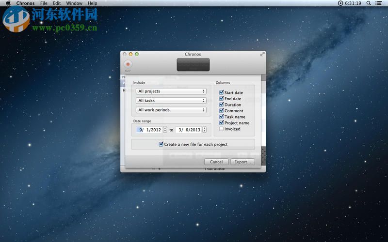 Chronos for Mac 2.2.1