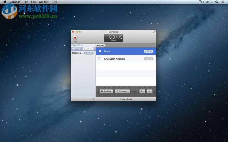 Chronos for Mac 2.2.1