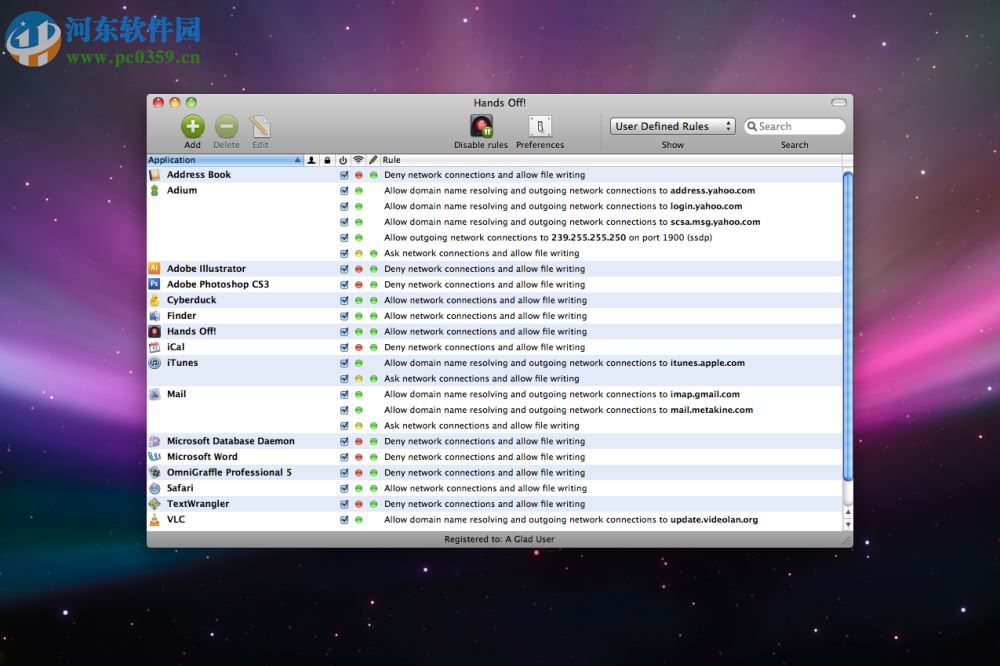 Hands Off  for mac（Mac防火墻軟件） 3.2.1