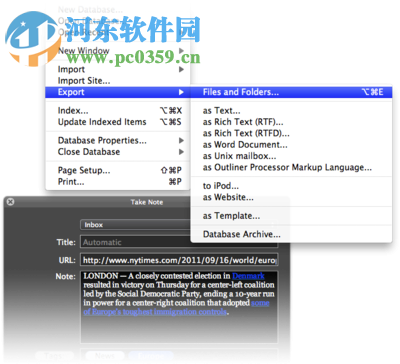 DEVONthink Pro for mac（文件管理軟件） 2.9.11