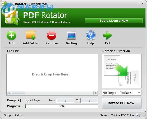 PDF Rotator(PDF旋轉(zhuǎn)工具) 2.0 免費(fèi)版