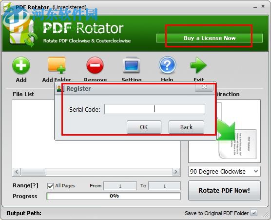 PDF Rotator(PDF旋轉(zhuǎn)工具) 2.0 免費(fèi)版