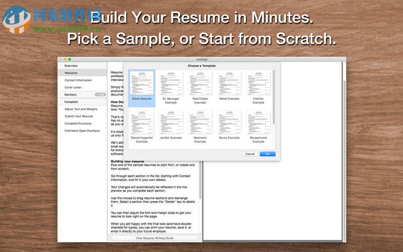 Resume Star for Mac 1.0