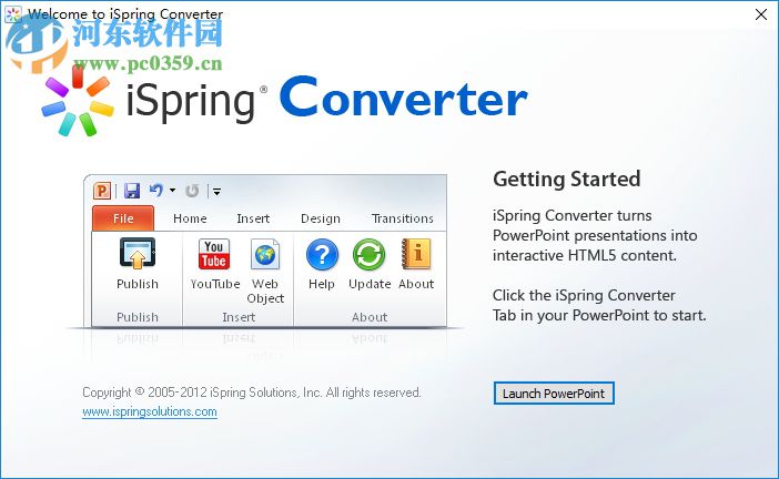 iSpring Converter(PPT轉(zhuǎn)HTML5) 6.2.0.3421 綠色版