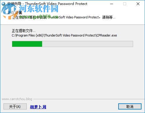 ThunderSoft Video Password Protect(視頻加密軟件) 1.2 中文版