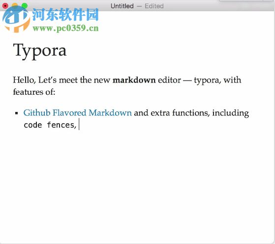 Typora for mac（markdown編輯器） 0.9.9.10.2