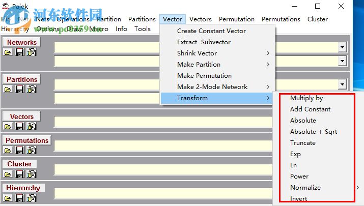 pajek(網(wǎng)絡(luò)分析軟件) 1.26 綠色中文版