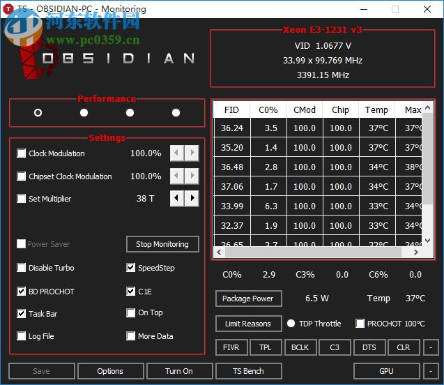 throttlestop(cpu調(diào)頻工具) 8.48 官方版