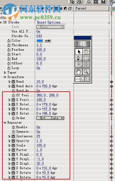 ae 3d stroke插件 2.6.5 漢化版_附注冊碼