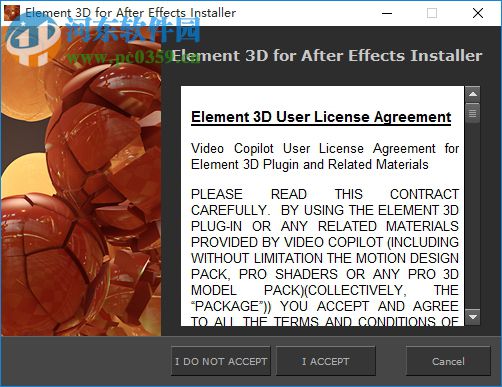 E3D三維模型插件(Element 3D)下載 附安裝使用教程 2.2.2.2155 中文漢化版