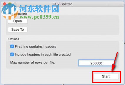 CSV Split for Mac csv文件分割器 1.1 免費版