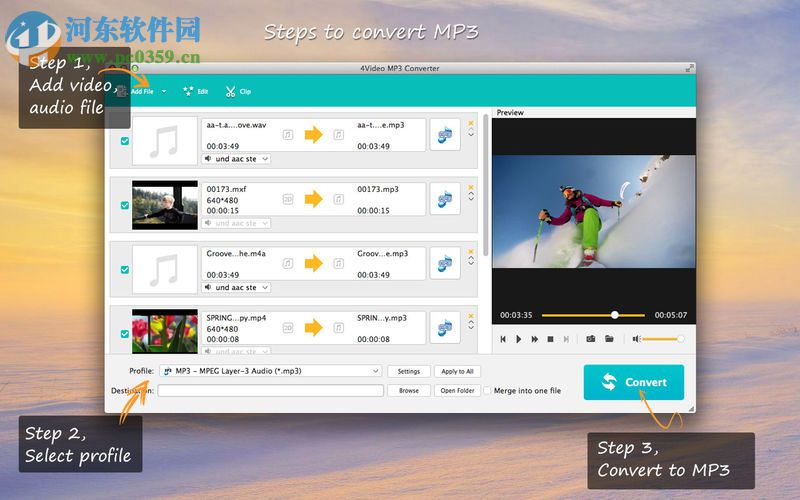 4Video MP3 Converter音頻轉換 5.1.53 免費版