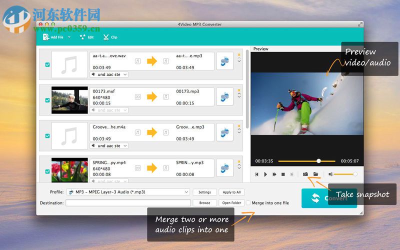 4Video MP3 Converter音頻轉換 5.1.53 免費版