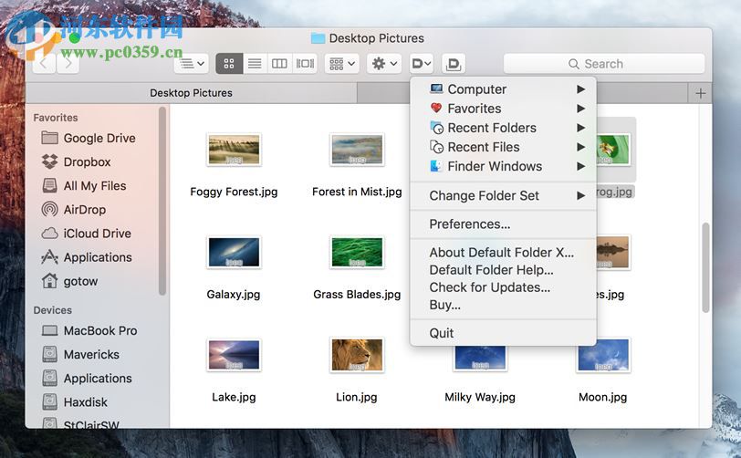 default folder x for mac（文件夾快速訪問） 5.1.6b4