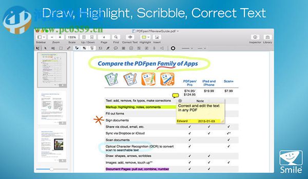 pdfpenpro mac版（pdf編輯器） 9.1.1 <a href=http://m.stslhw.cn/zt/wangpan/ target=_blank class=infotextkey>網(wǎng)盤(pán)</a>資源