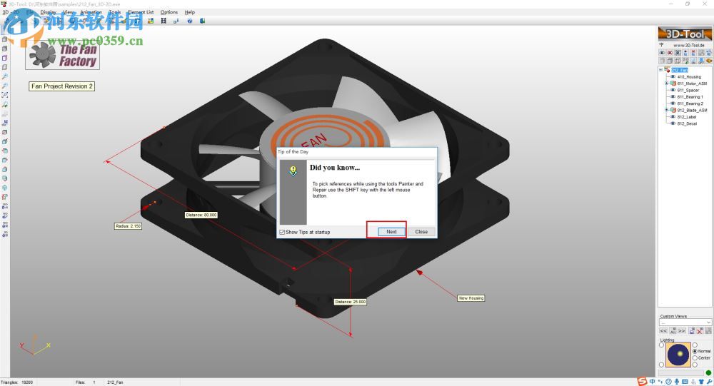 3D-Tool(讀取3DCAD文件) 13.11 免費版