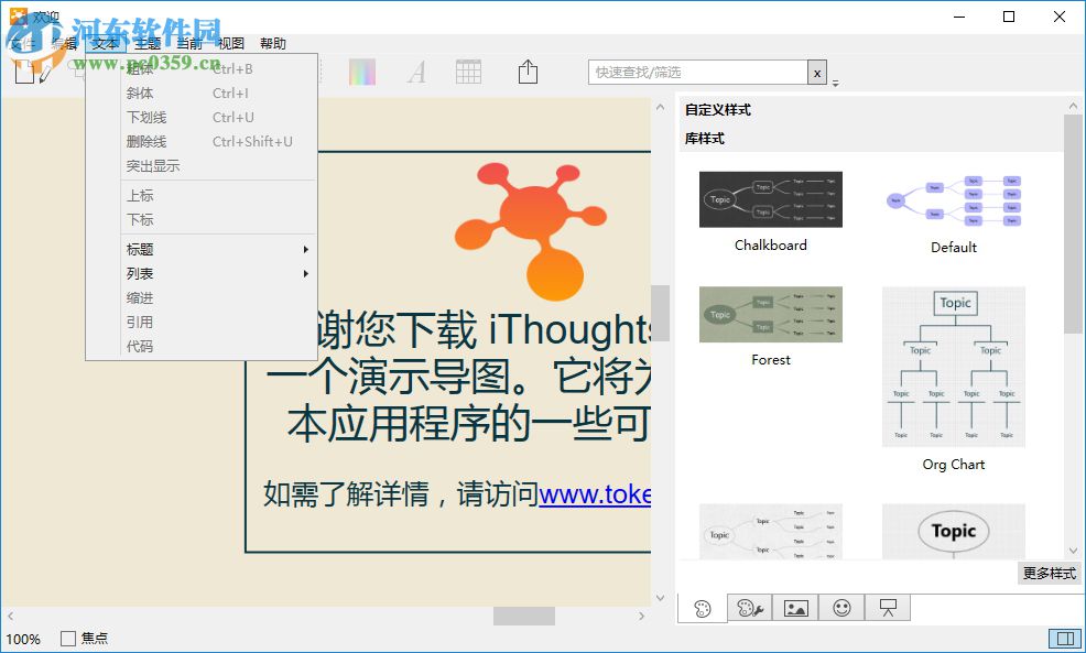 ithoughts windows(思維導(dǎo)圖軟件)