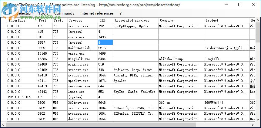 closethedoor中文版(端口關(guān)閉工具) 0.2.1 漢化版