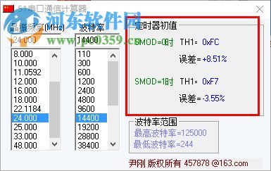 51串口通信計(jì)算器下載 1.1 綠色免費(fèi)版