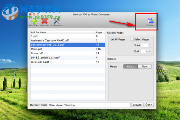 PDF to Word by Hewbo for mac(pdf轉(zhuǎn)word轉(zhuǎn)換器) 3.30 免費(fèi)版