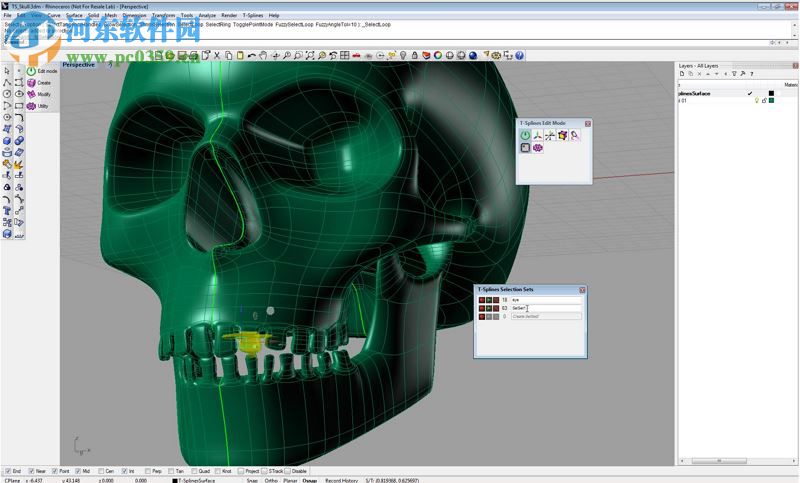 T-Splines for rhino5.0下載(犀牛建模插件) 完美漢化版