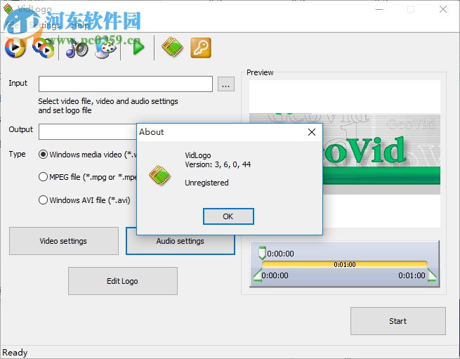 geovid vidlogo下載(視頻添加水印工具) 3.6.0.44 免費版