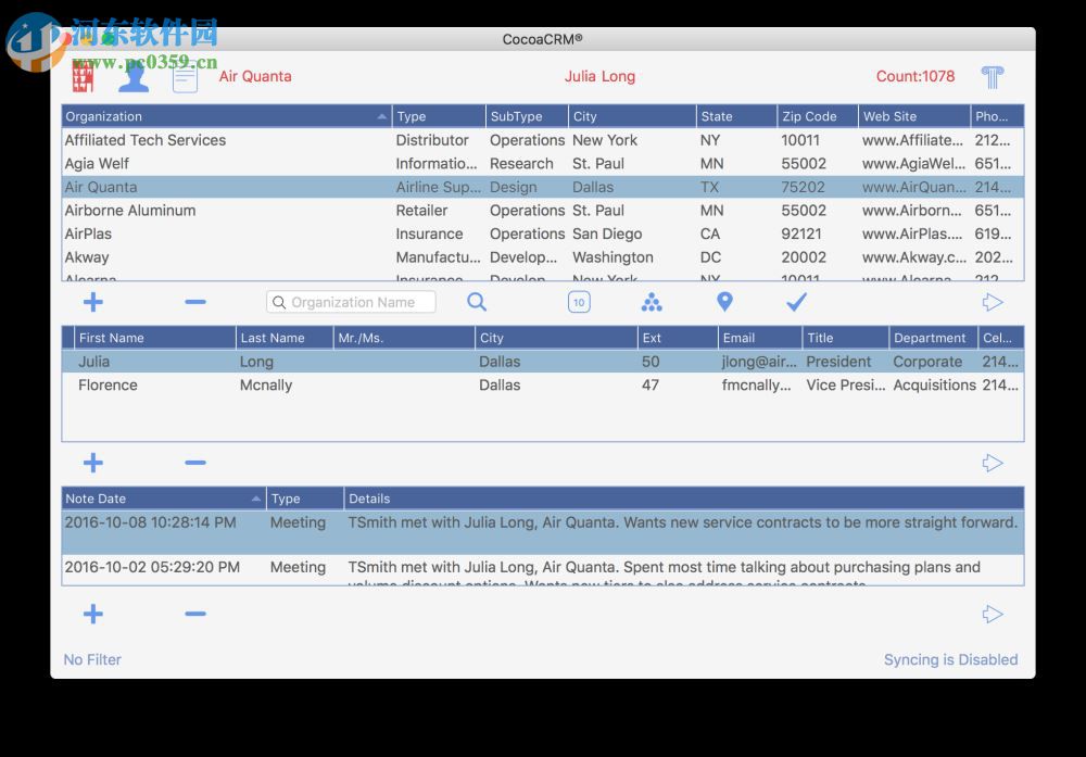 CocoaCRM for mac(客戶關(guān)系管理軟件) 2.1 官方版