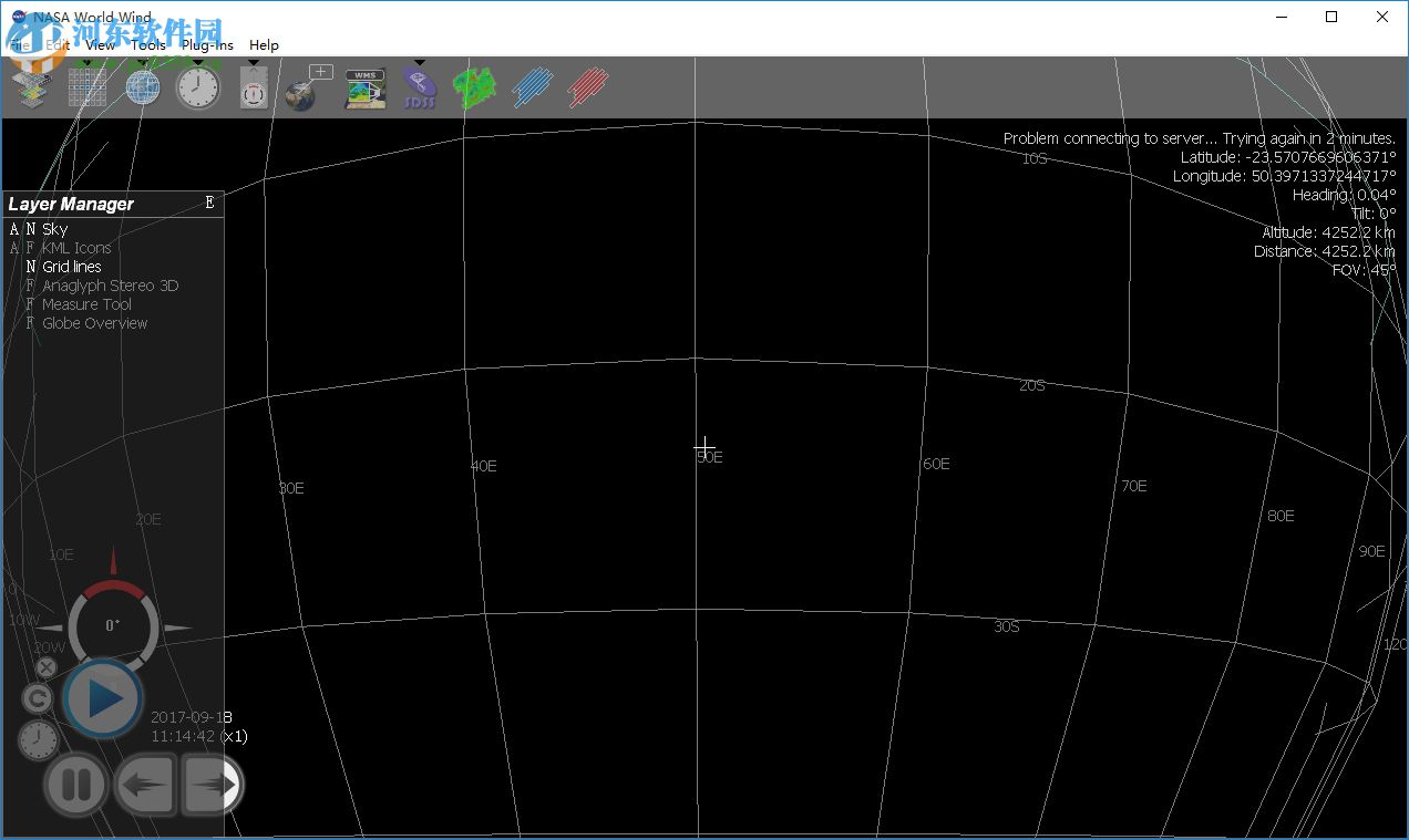 nasa world wind下載(地球放大鏡) 1.4.1 綠色版