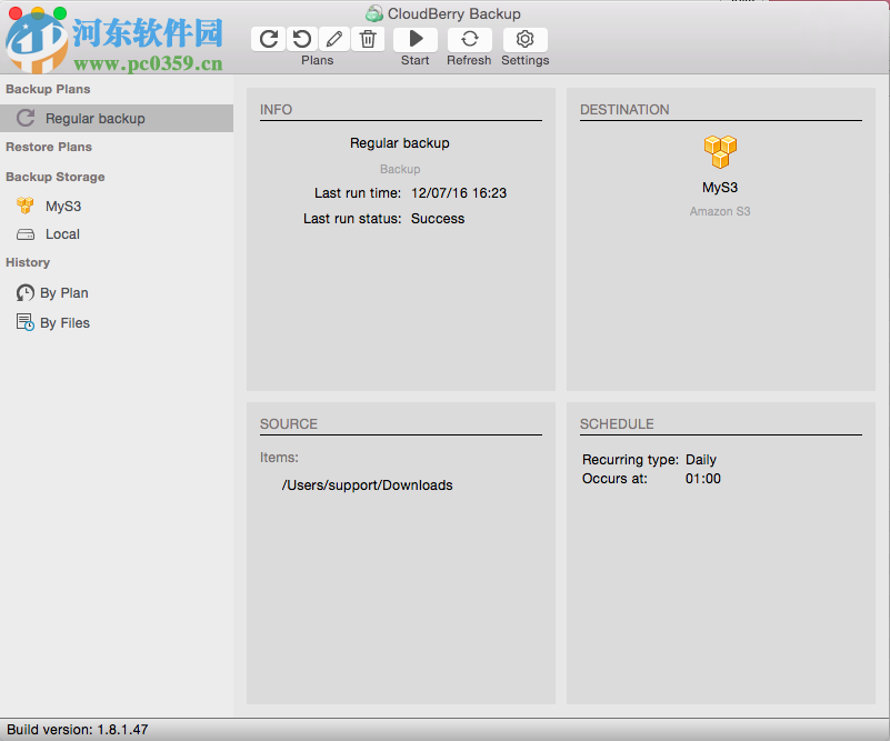 CloudBerry Backup for Mac(云備份軟件) 2.0.3.31 官方版