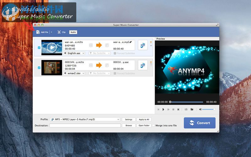 Super Music Converter for mac(音頻轉(zhuǎn)換器) 6.2.29 官方版