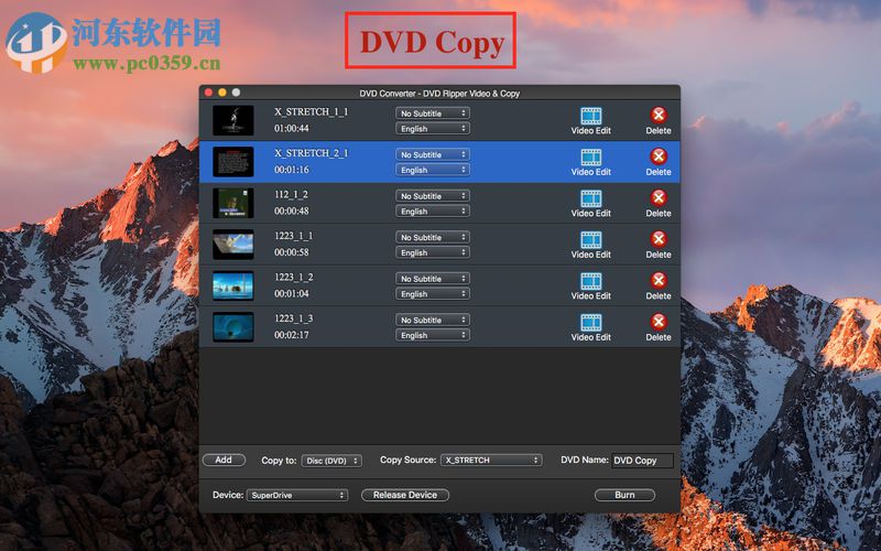 DVD Ripper Pro for Mac 2.1.6 免費(fèi)版