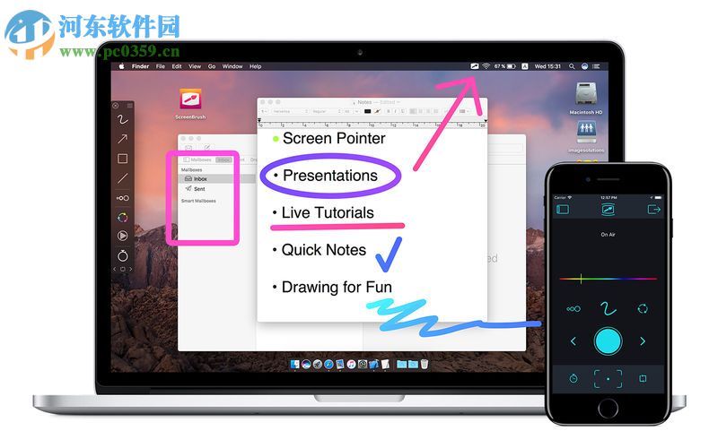 ScreenBrush for mac(ios投屏軟件) 1.0.1 官方版