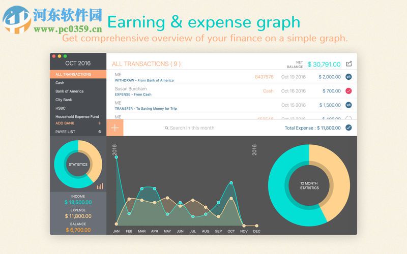 Accountee for mac(財(cái)務(wù)管理軟件) 1.0.3 官方版