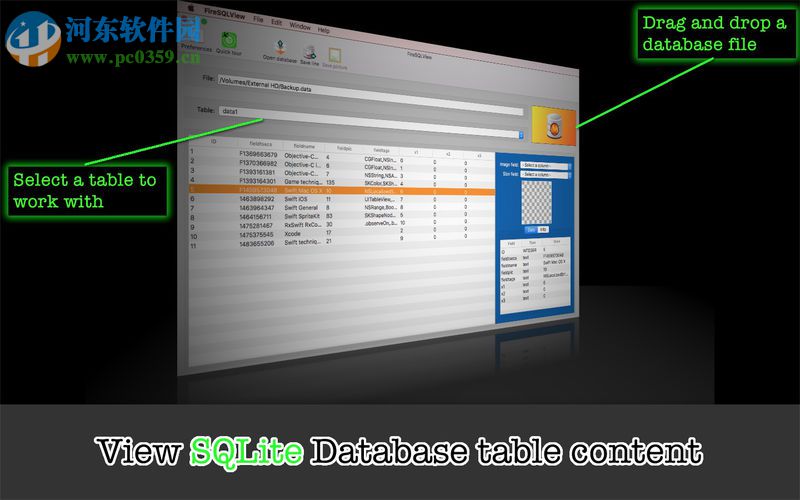 FireSQLView for mac(數(shù)據(jù)庫文件查看工具) 3.0.0 官方版