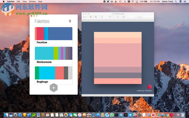Falettes for mac(調(diào)色軟件) 1.0 官方版