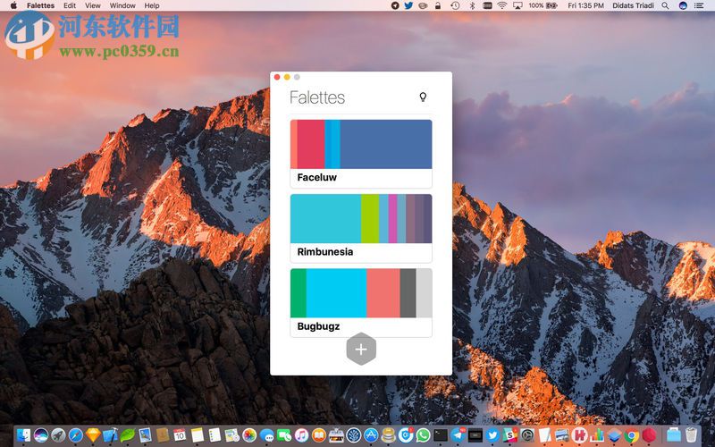 Falettes for mac(調(diào)色軟件) 1.0 官方版