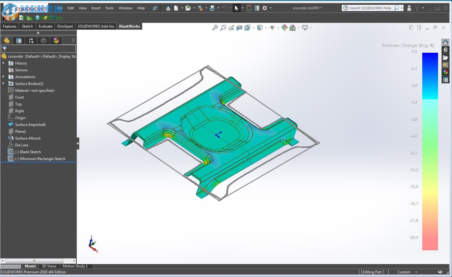 FTI BlankWorks 2017.0 for SolidWorks 2010-2018 免費版