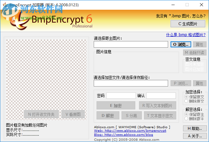 BmpEncrypt(圖片加密軟件) 6.2008.0123 官方版